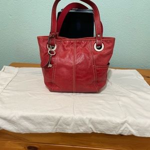 Vintage Fossil bucket purse